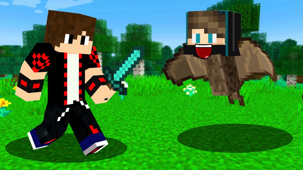 ماين كرافت : الصياد ضد فريسة ولكن أنا خفاش !!؟ 😱🔥