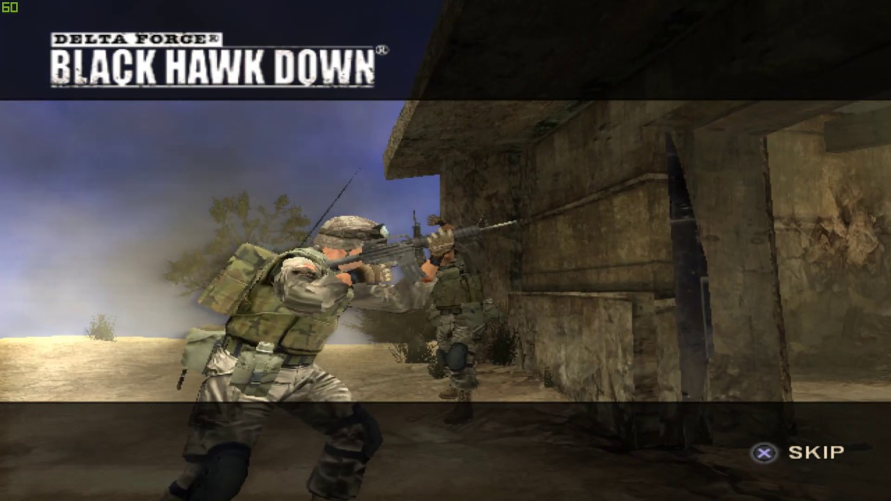Delta Force Black Hawk Down PS2 Campaign - Mission 1 (PS2 games on PC)