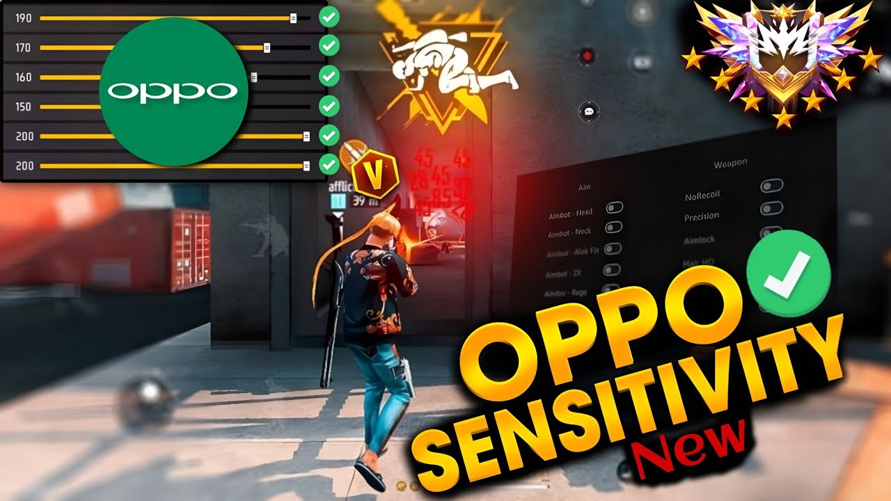 🔥 Идеальная чувствительность OPPO для Free Fire 🎯 | Мастер хедшотов с настройками DPI на 2025 год 📲