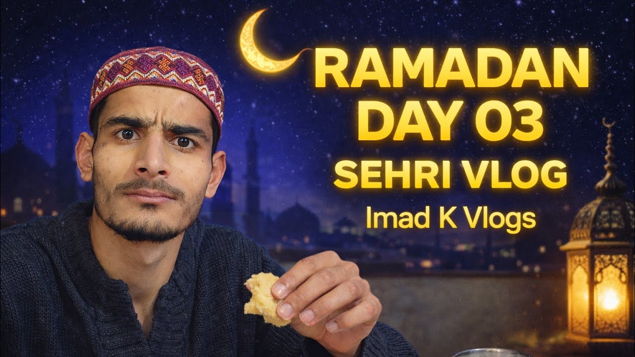 Ramadan Day 3 Sehri Routine 🌙 | 4AM Daily Vlog
