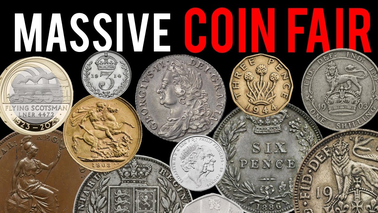 We Visited a MASSIVE Coin Fair and bought Loads of British Coins