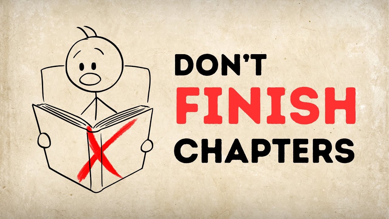 Why I NEVER Finish Chapters (You Shouldn't Either)