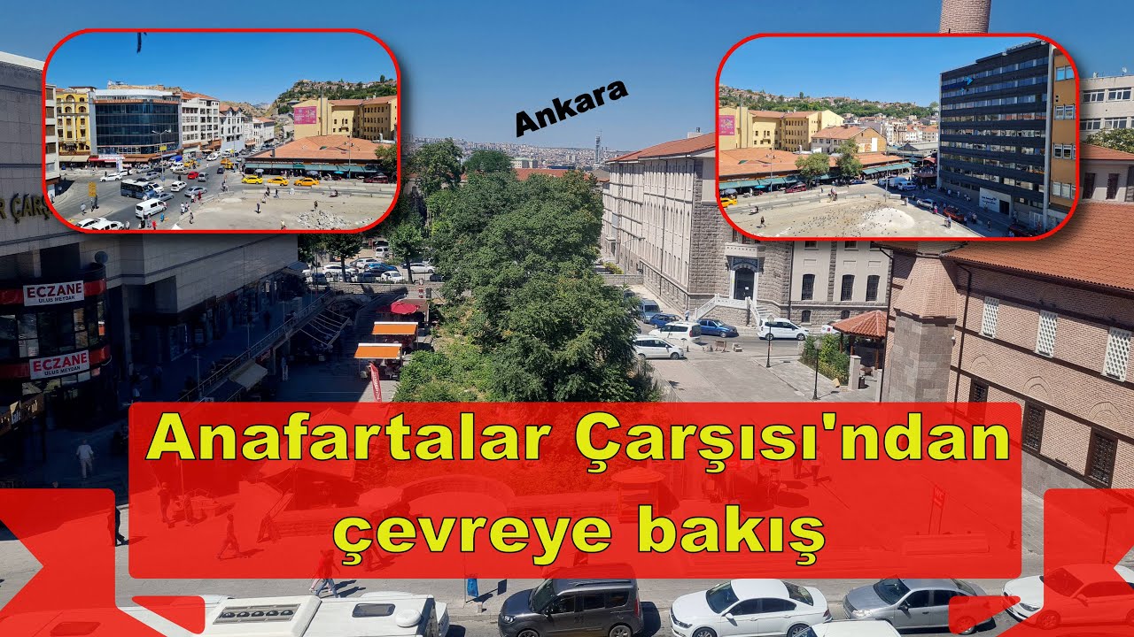 Anafartalar Çarşısı'ndan çevreye bakış (04.08.2023)