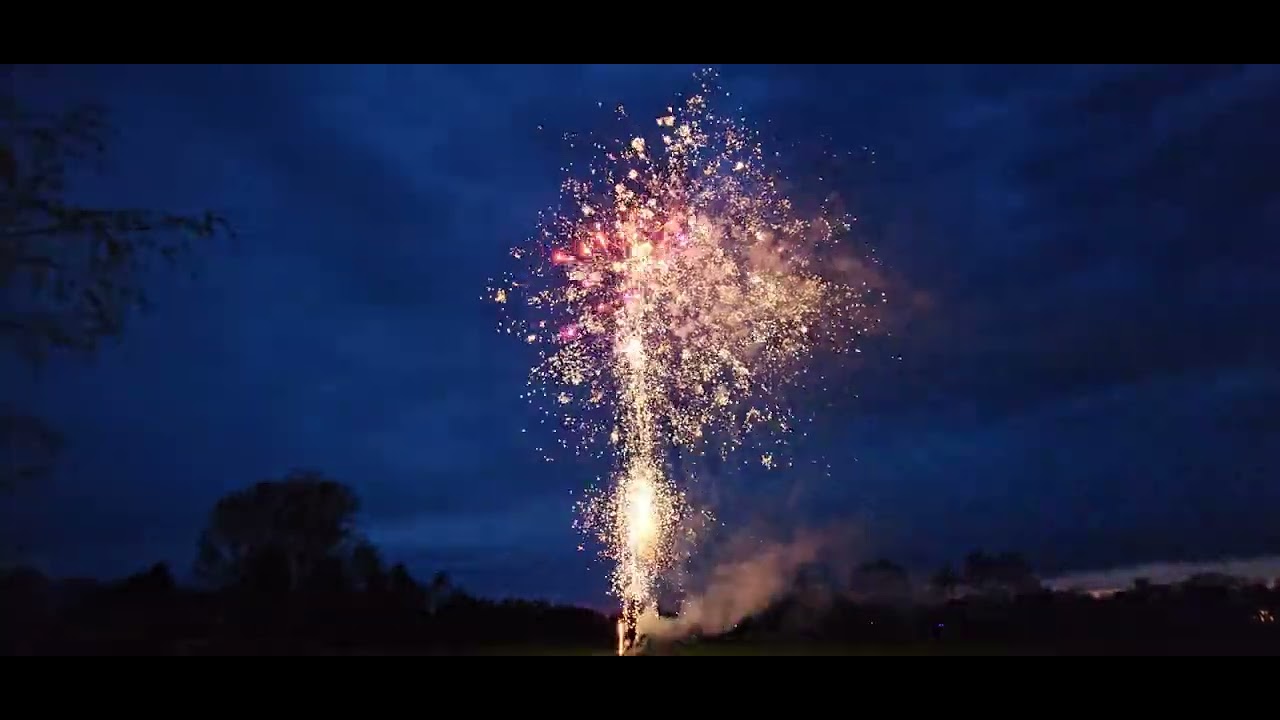 Geburtstagsfeuerwerk zum 20. Geburtstag I geschossen von Speerfeuerwerk & Pyro_werk