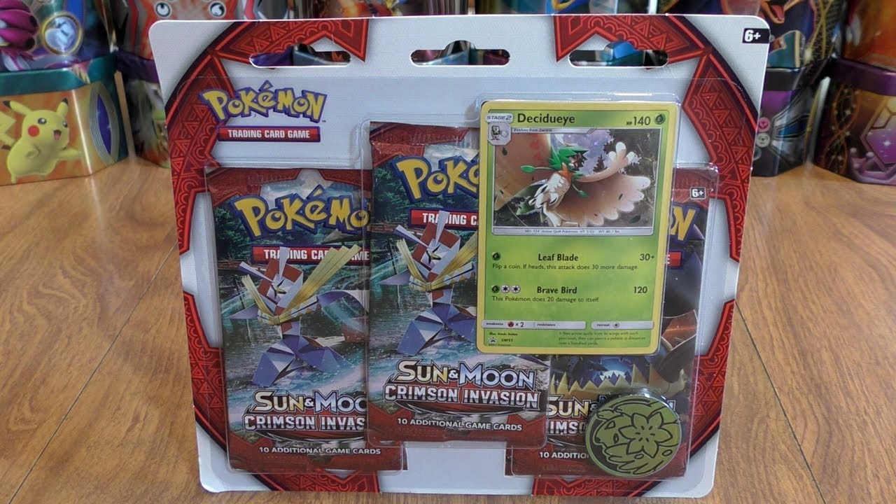 Crimson Invasion 3-Pack Blister Opening