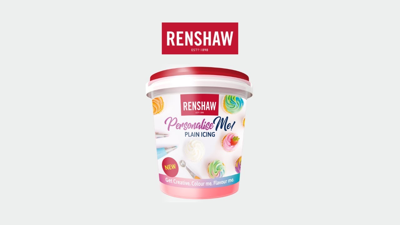 How to colour and flavour plain icing, and top cupcakes with Renshaw and Rainbow Dust.