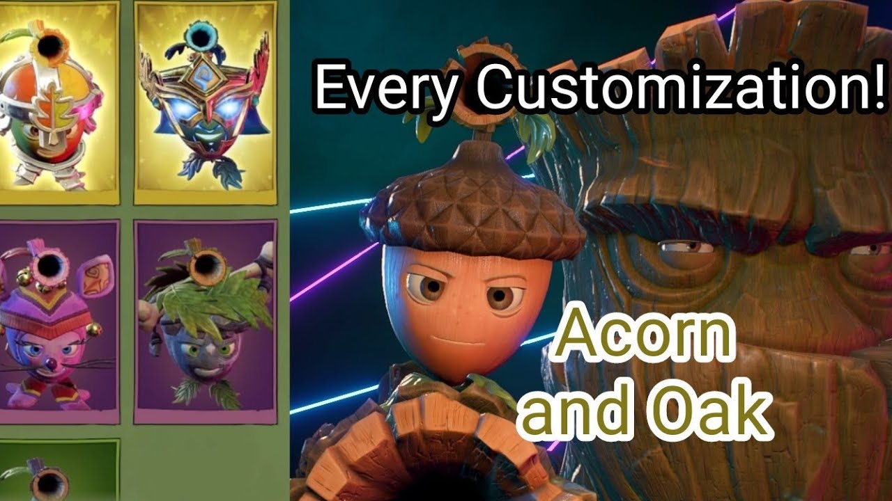 Every Acorn and Oak Customization in BFN!