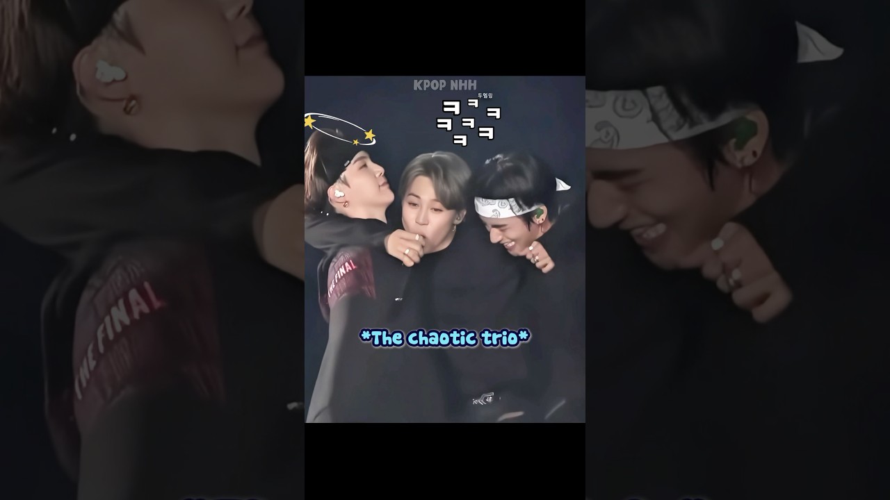 Taehyung Lifted Jimin And Put Him On Yoongi 😂😂 