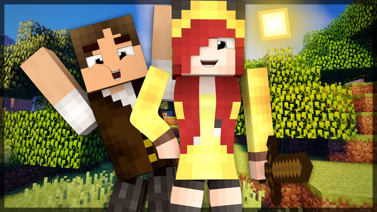 Casal Craft #1: NOVA S&Eacute;RIE COM MINHA NAMORADA!!!