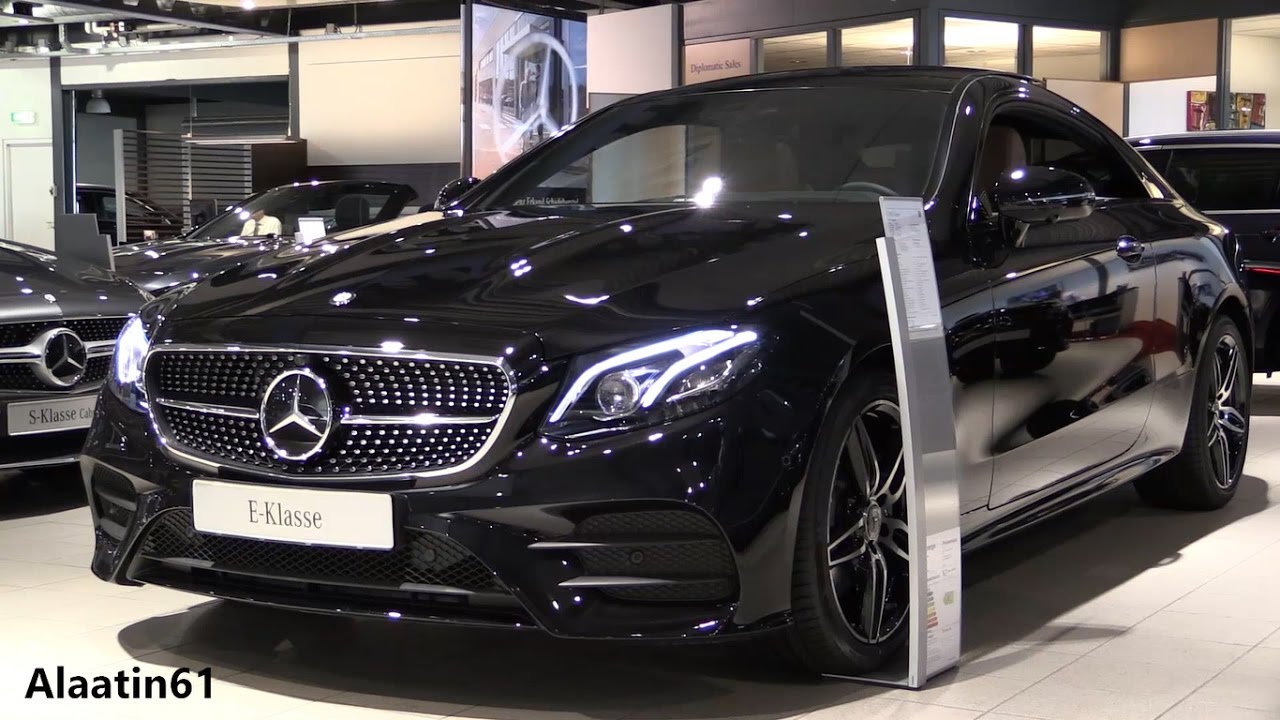 2017 Mercedes E-класса купе Новый E200 AMG Подробный обзор Интерьер Экстерьер 2018