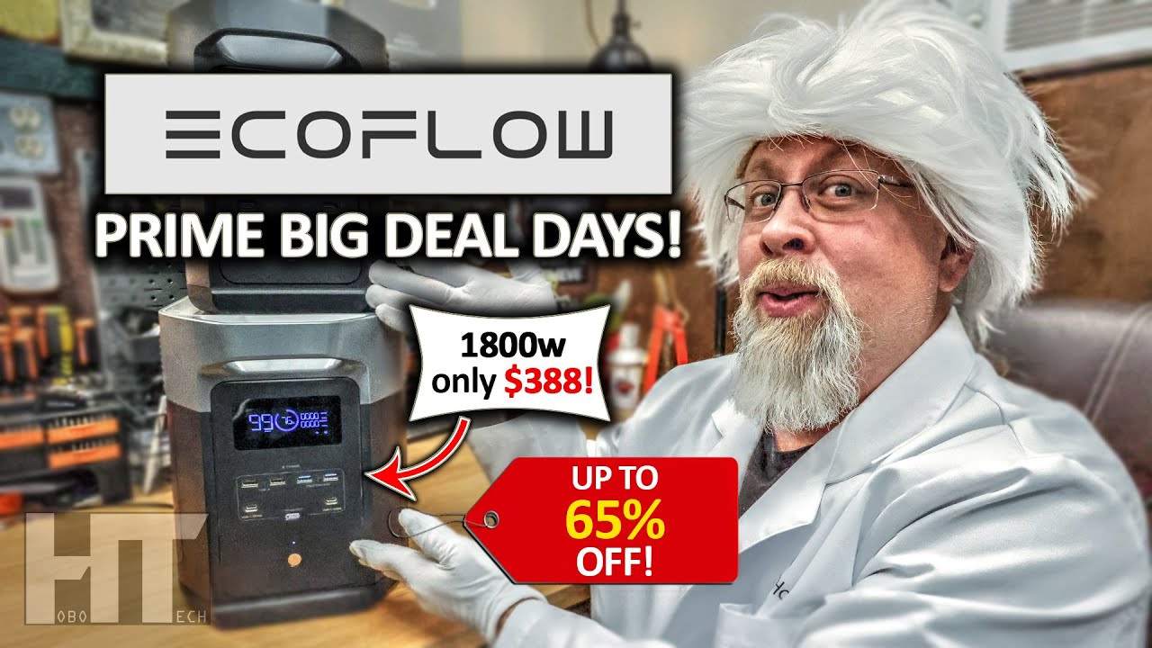 ECOFLOW | Amazon PRIME: Дни больших распродаж на солнечные электростанции