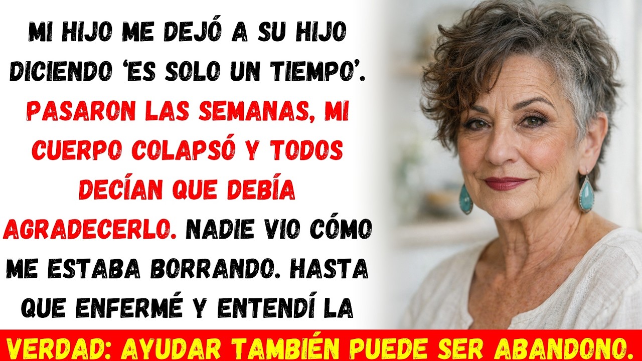 Mi hijo me dejó a mi nieto, pero los papeles en su mochila revelaron su cruel plan.