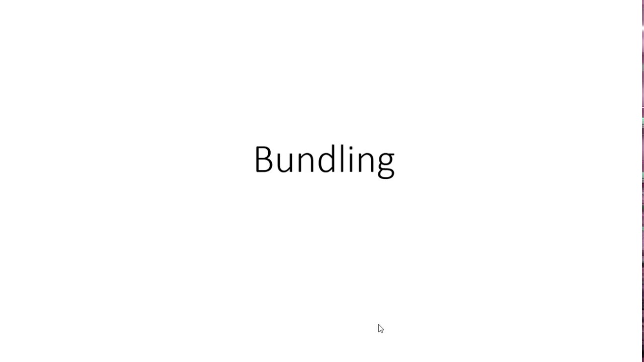 Bundling: Pricing Strategy