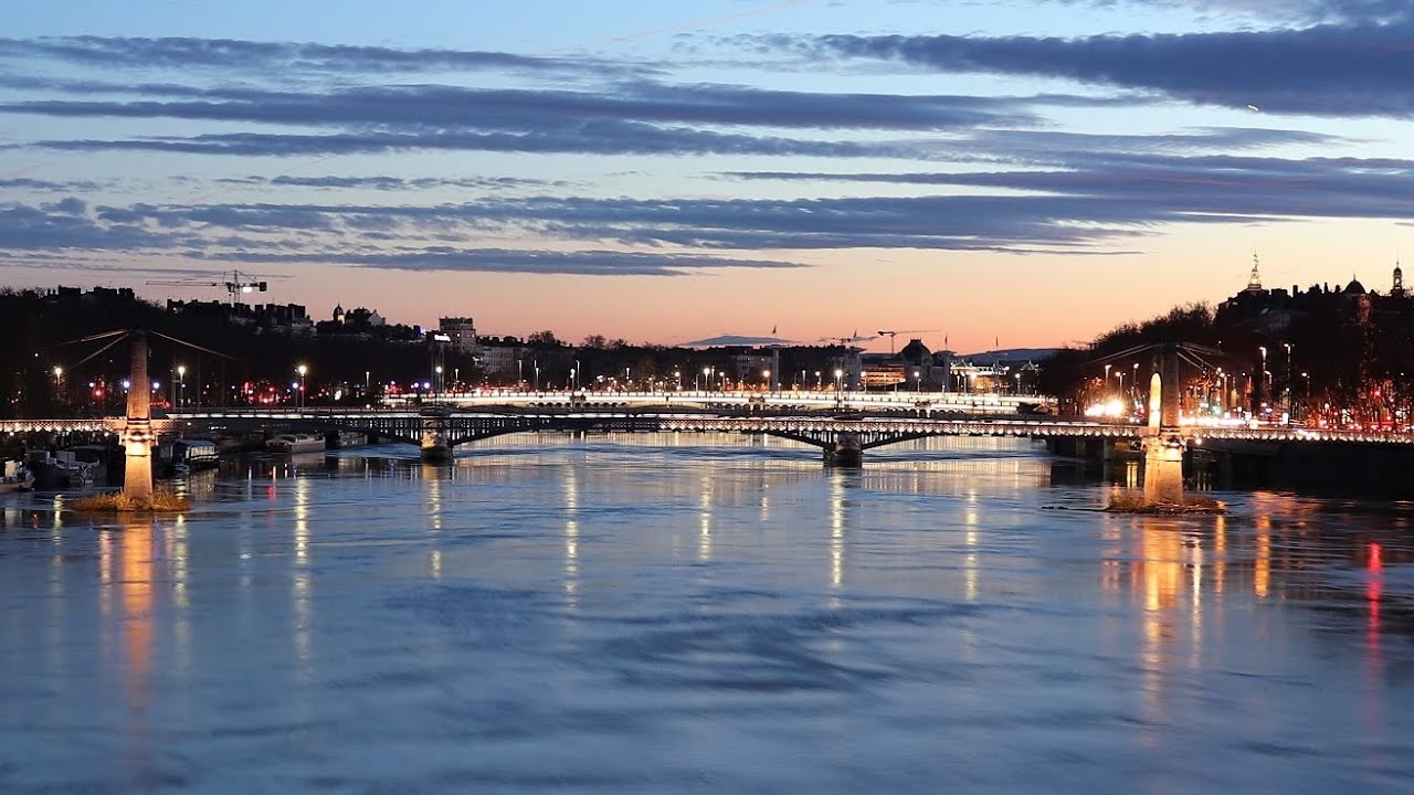 Les ponts de Lyon sur le Rhone - Lyon - Rhône - Rhône Alpes