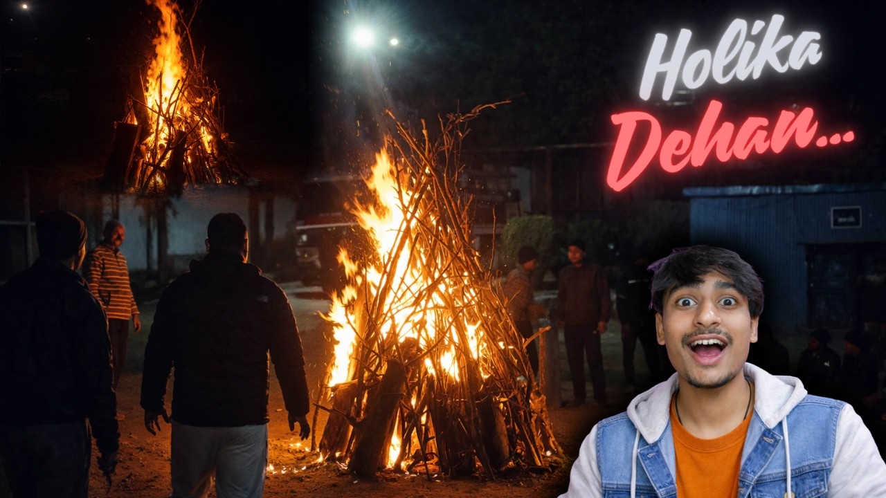 Holika Dahan Ki Raat 🔥✨ | Burai Par Achchai Ki Jeet 🙏