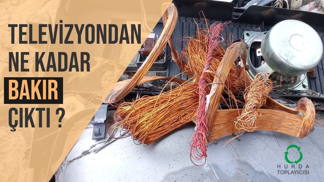 TELEVİZYONDAN NE KADAR BAKIR ÇIKTI ? | HURDACI VLOG | Hurda Bakır