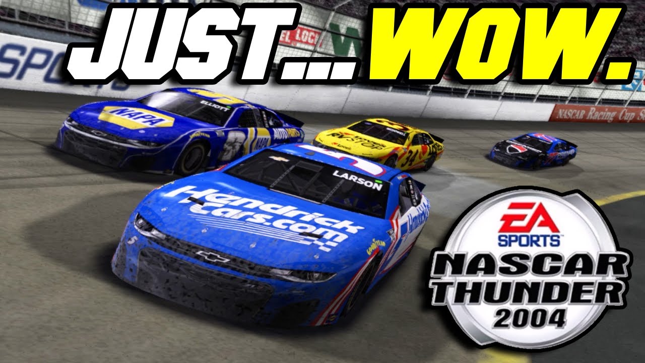 2024 NASCAR In NASCAR Thunder 2004 Is INSANELY GOOD!