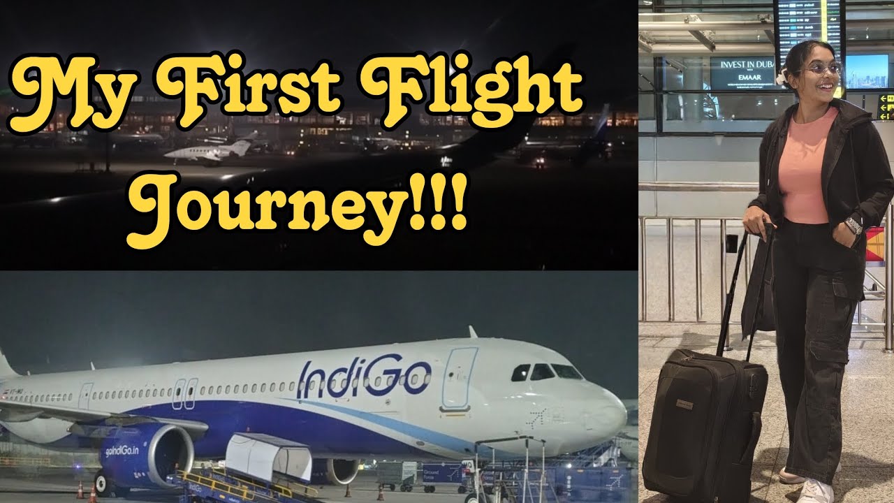 MY FIRST FLIGHT | HYDERABAD AIRPORT VLOG