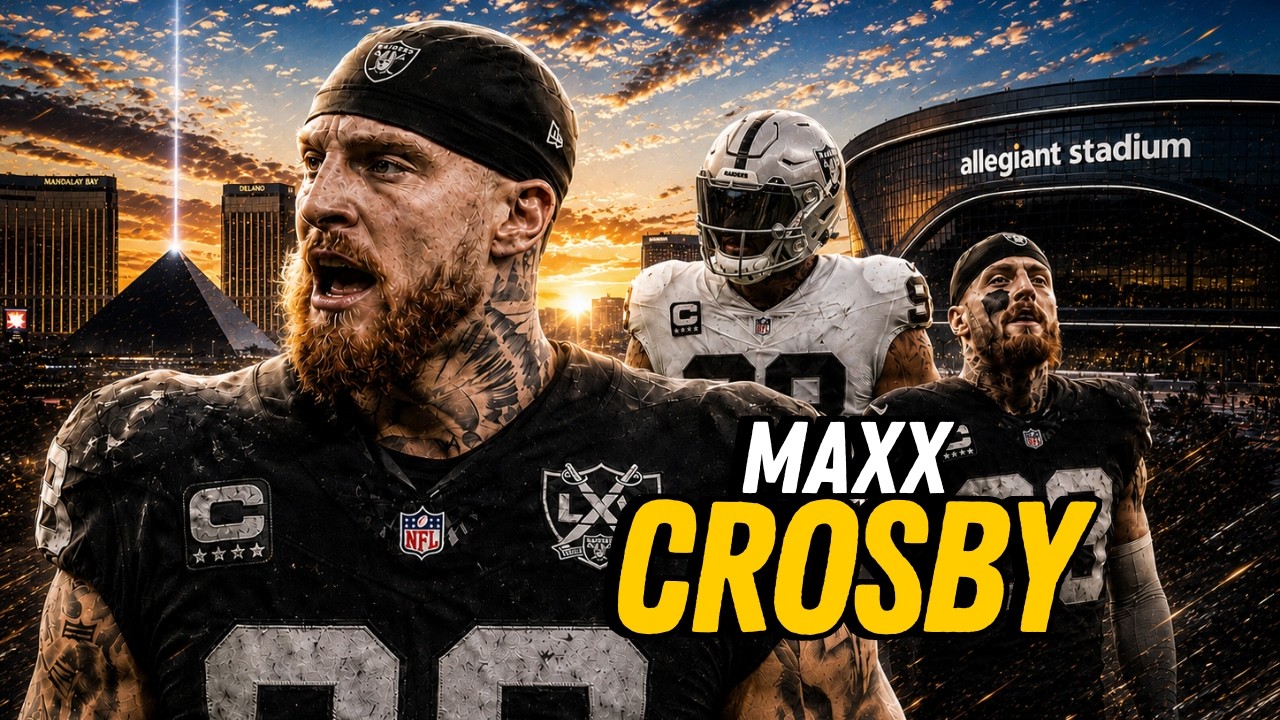 À deux doigts de tout perdre… il est devenu une machine ! L'histoire de Maxx Crosby