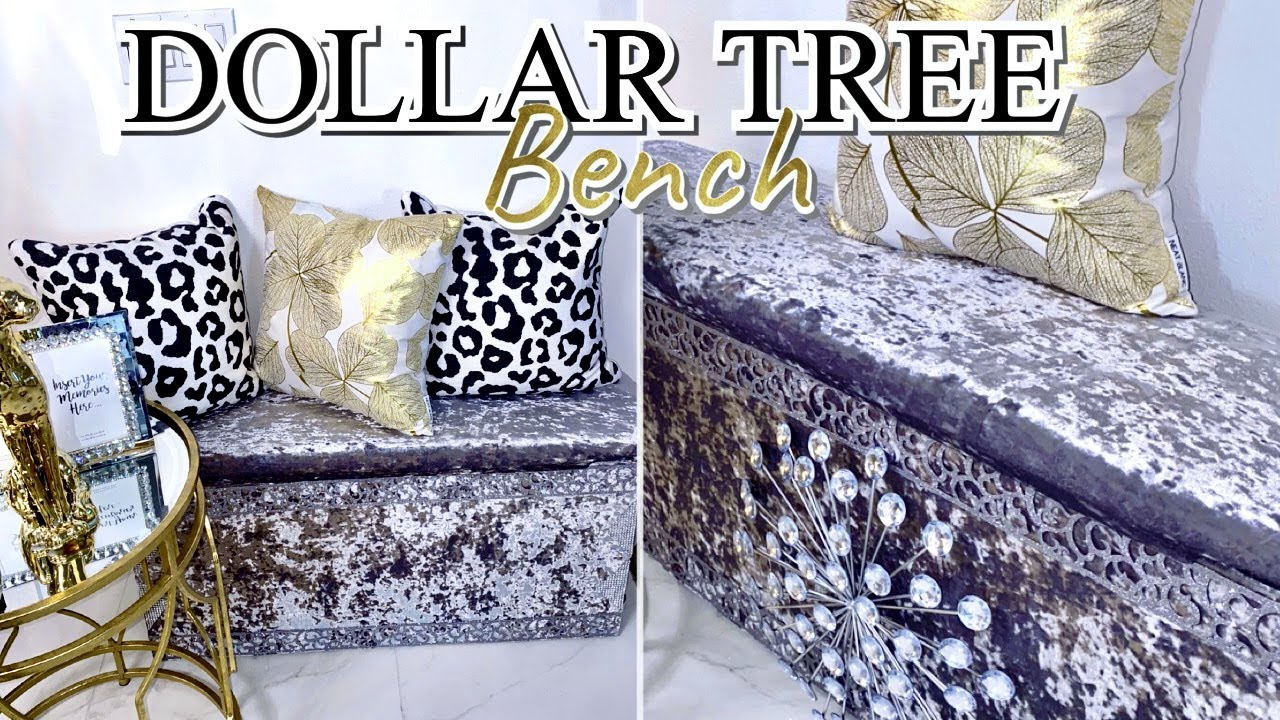 DIY BENCH! NEW DOLLAR TREE’s DIY Bench To Tryout! Must Have in the NEW YEAR!
