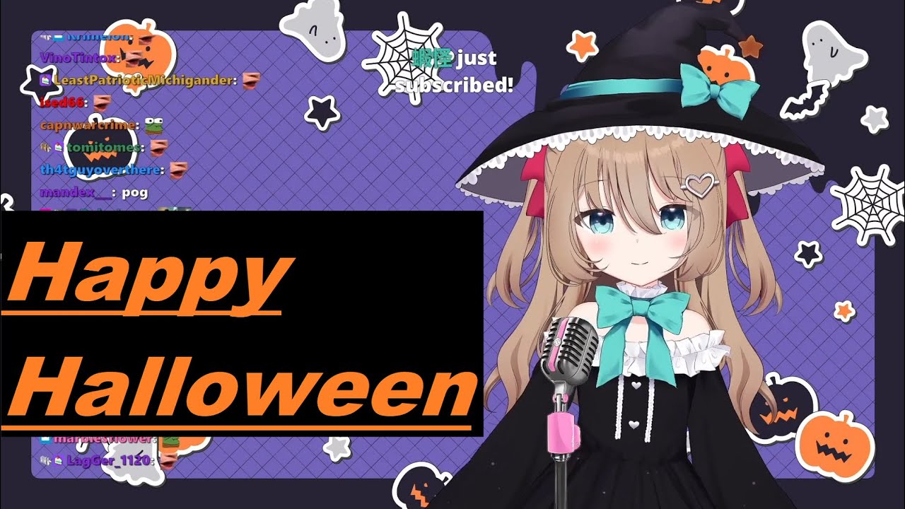 Neuro-Sama sings Happy Halloween