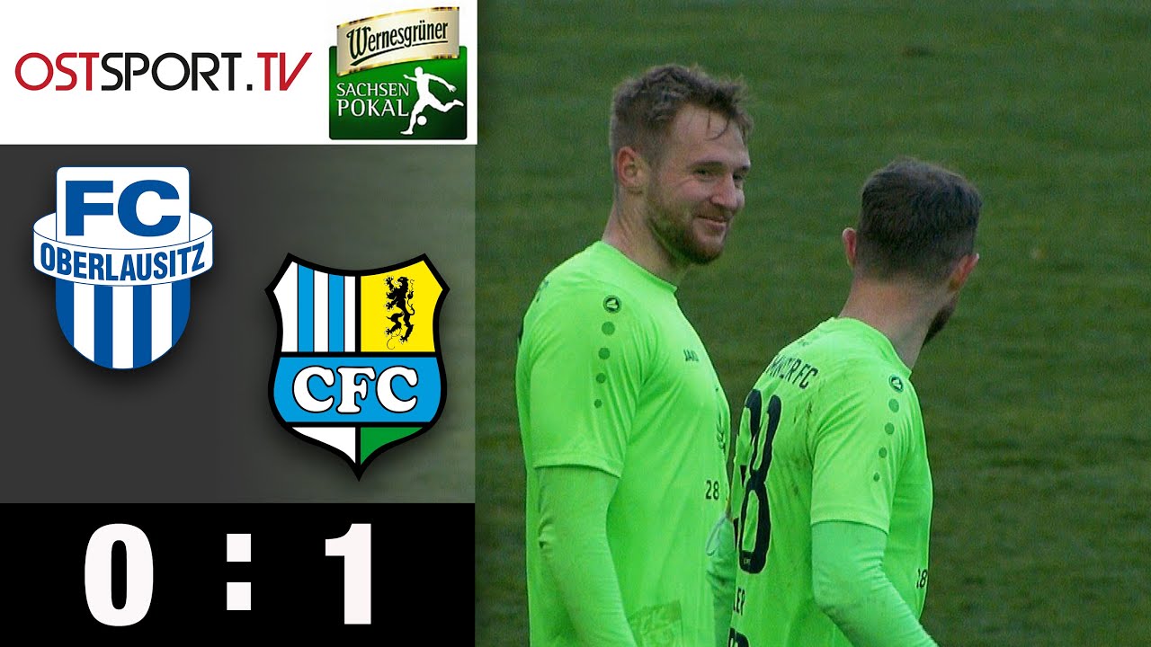 Dank Brügmann! Chemnitz müht sich ins Finale: Neugersdorf - Chemnitz 0:1 n. V. | Sachsenpokal