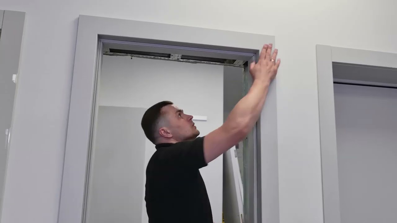 Einbau des Öffnungssystems BOOK Typ 2 von PROFILDOORS