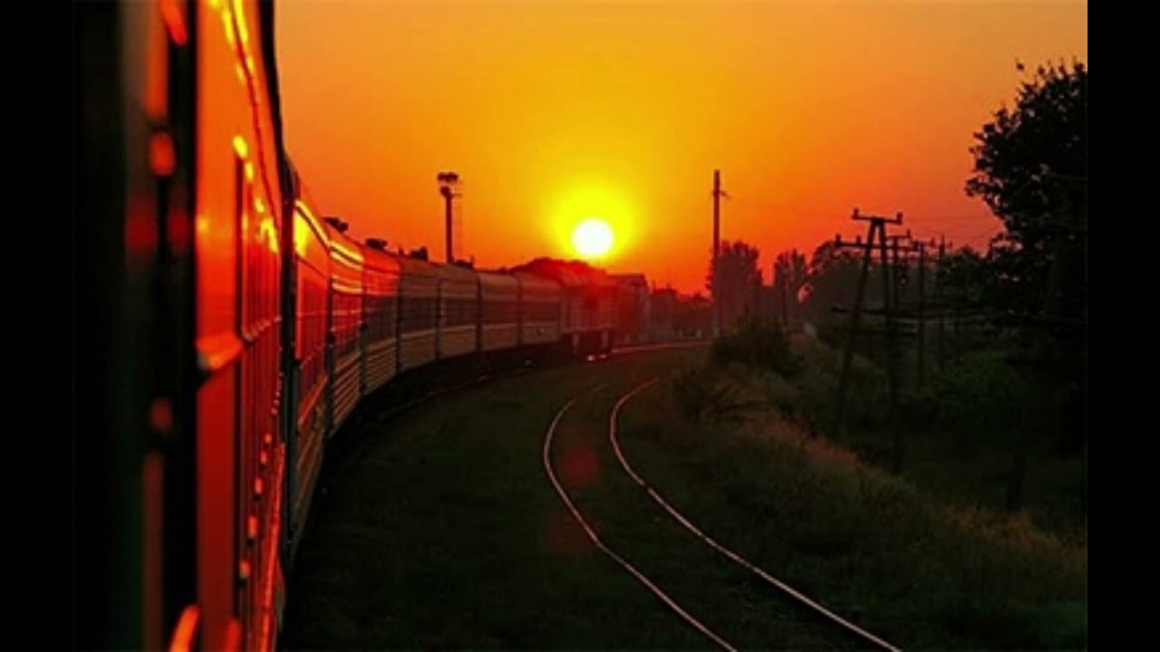 Calming Train Sound for Deep Sleep 3 hours. Knocking Train Wheels.