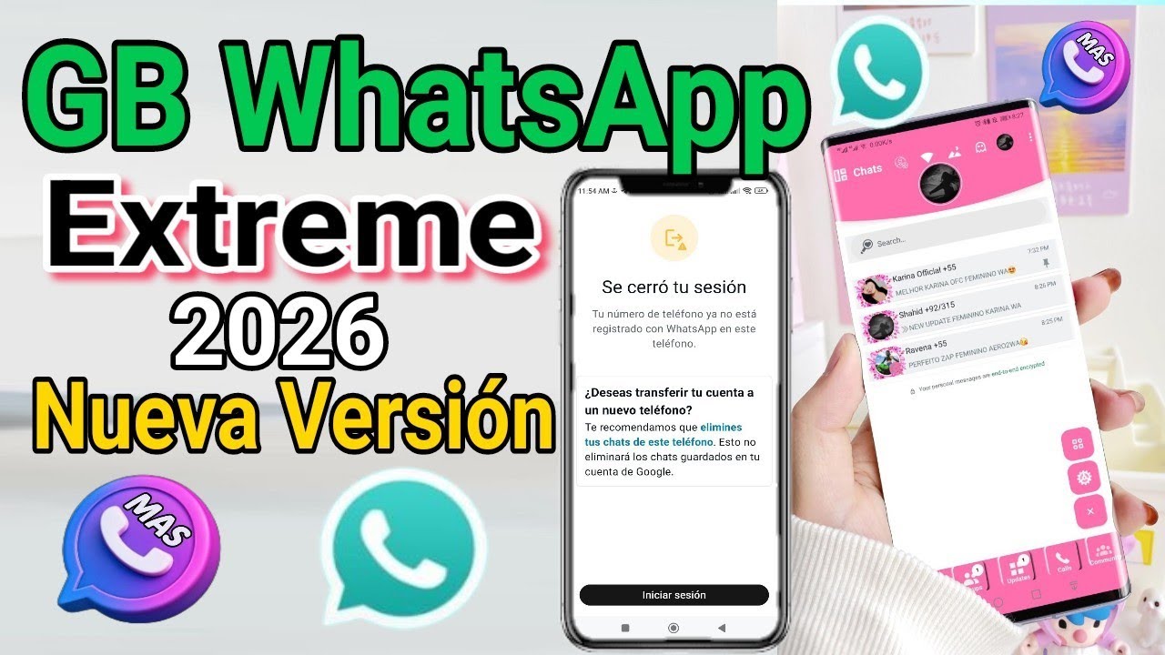 NUEVO GB WhatsApp Extreme 2026 GBPro y Más