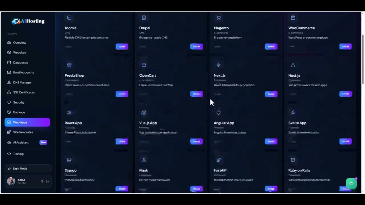 AI Hosting Review & Demo - AI Hosting OTO & Bonuses - Full AI Hosting Upsell Details And Bonuses
