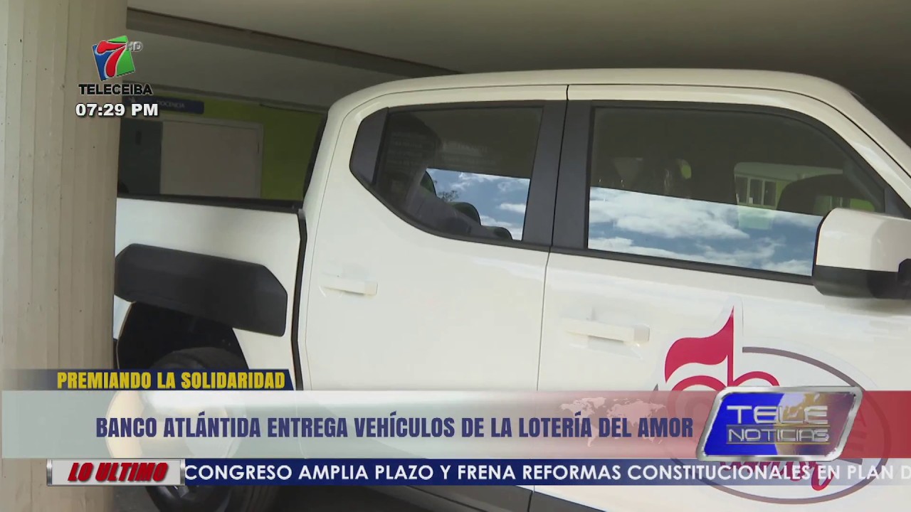 Social | Banco Atlántida entrega vehículos de la Lotería del Amor