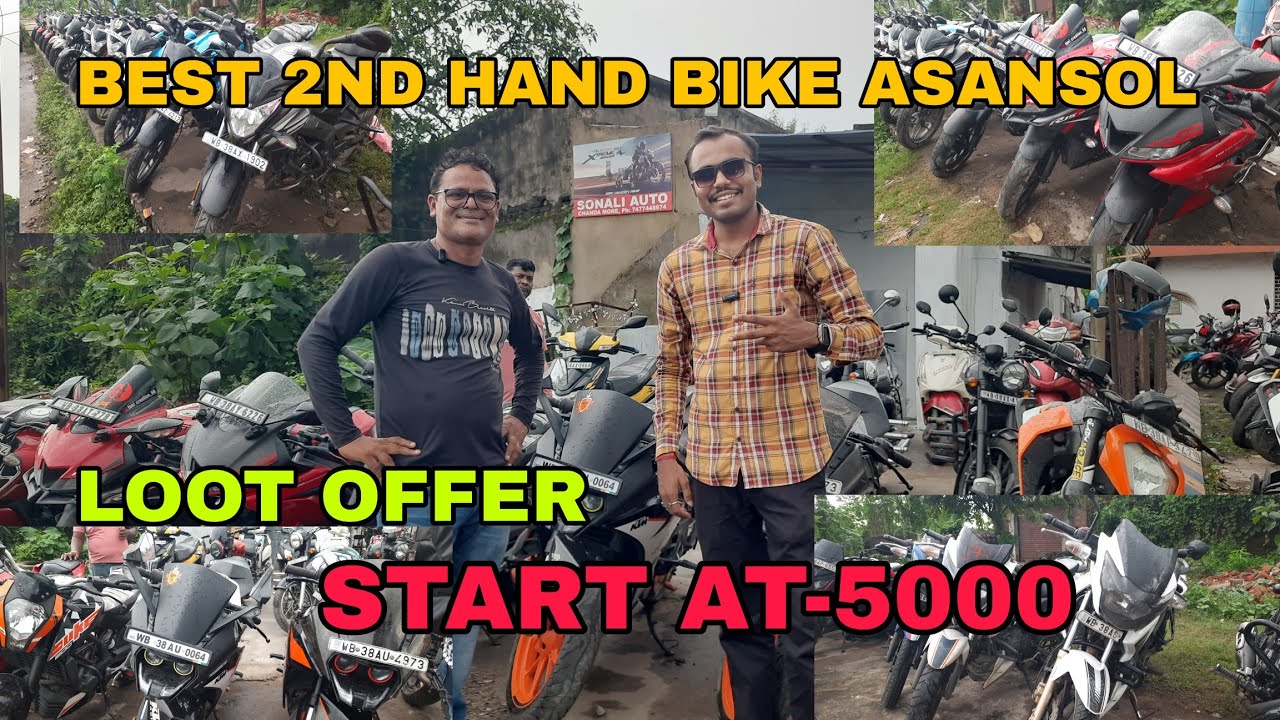 Best second hand bike market in asansol(chanda) #pardip auto