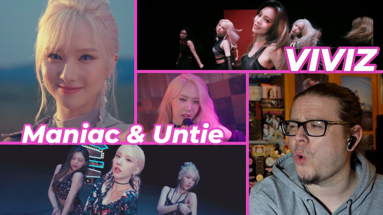 VIVIZ (비비지) - MANIAC MV + UNTIE Performance Video REACTION