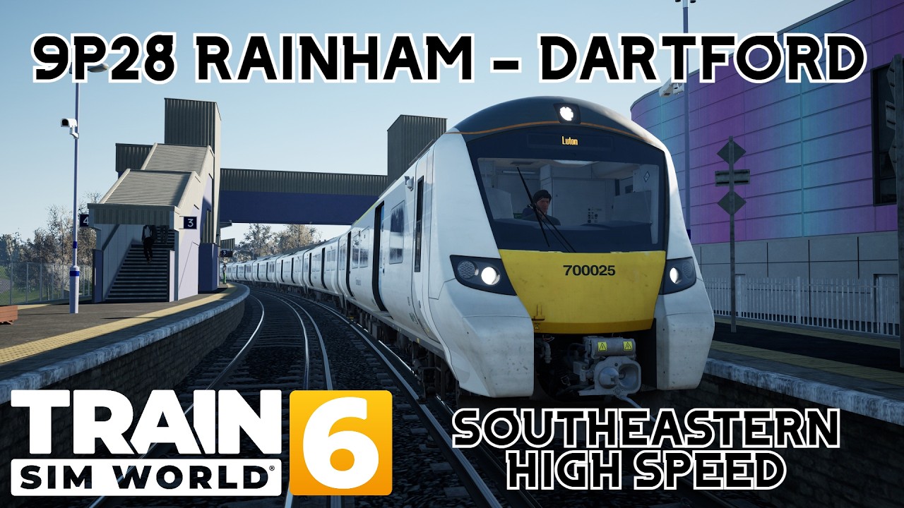 TSW 6 Southeastern High Speed | 9P28 Rainham - Dartford