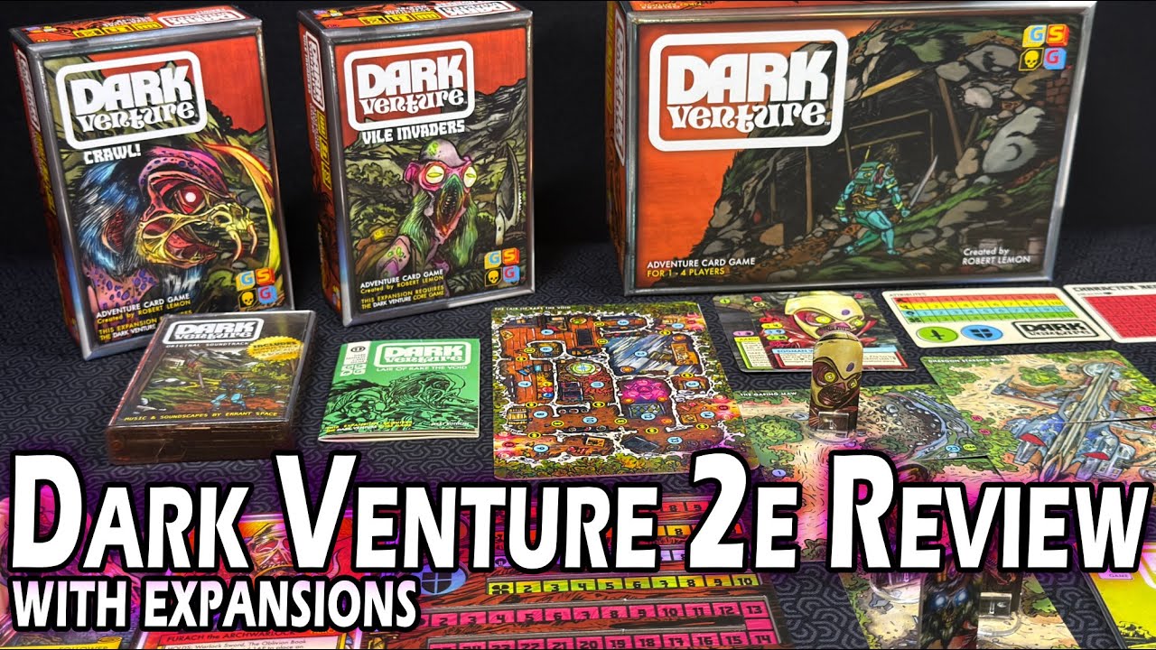 Обзор игры Dark Venture 2nd Edition (с дополнениями)