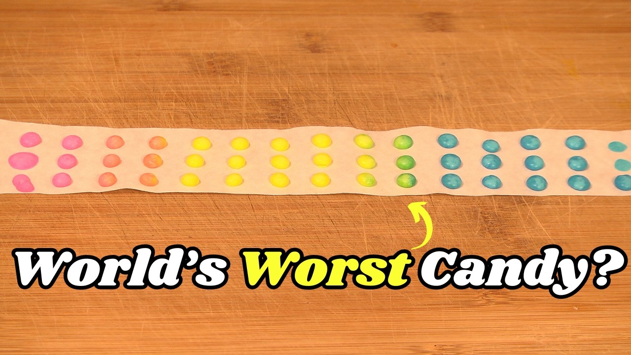 Candy Buttons Taste Test