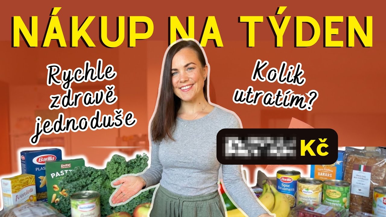 KOLIK STOJÍ JÍDLO NA TÝDEN pro 4člennou rodinu?🛒 Realita roku 2026💸