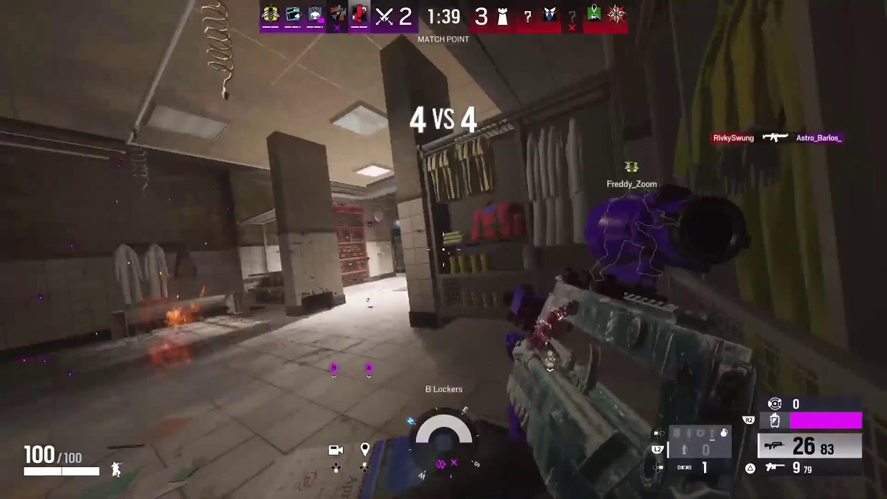 Pushing for champ while playing music