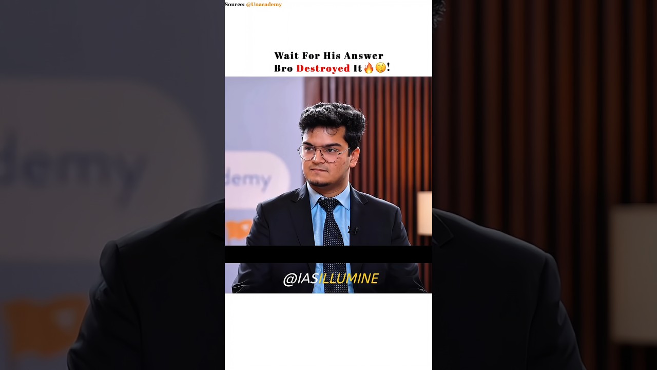 Next Level Of Confidence 🥶🔥🤫👨&zwj;✈️ Bro Was Ready For This | Upsc Interview