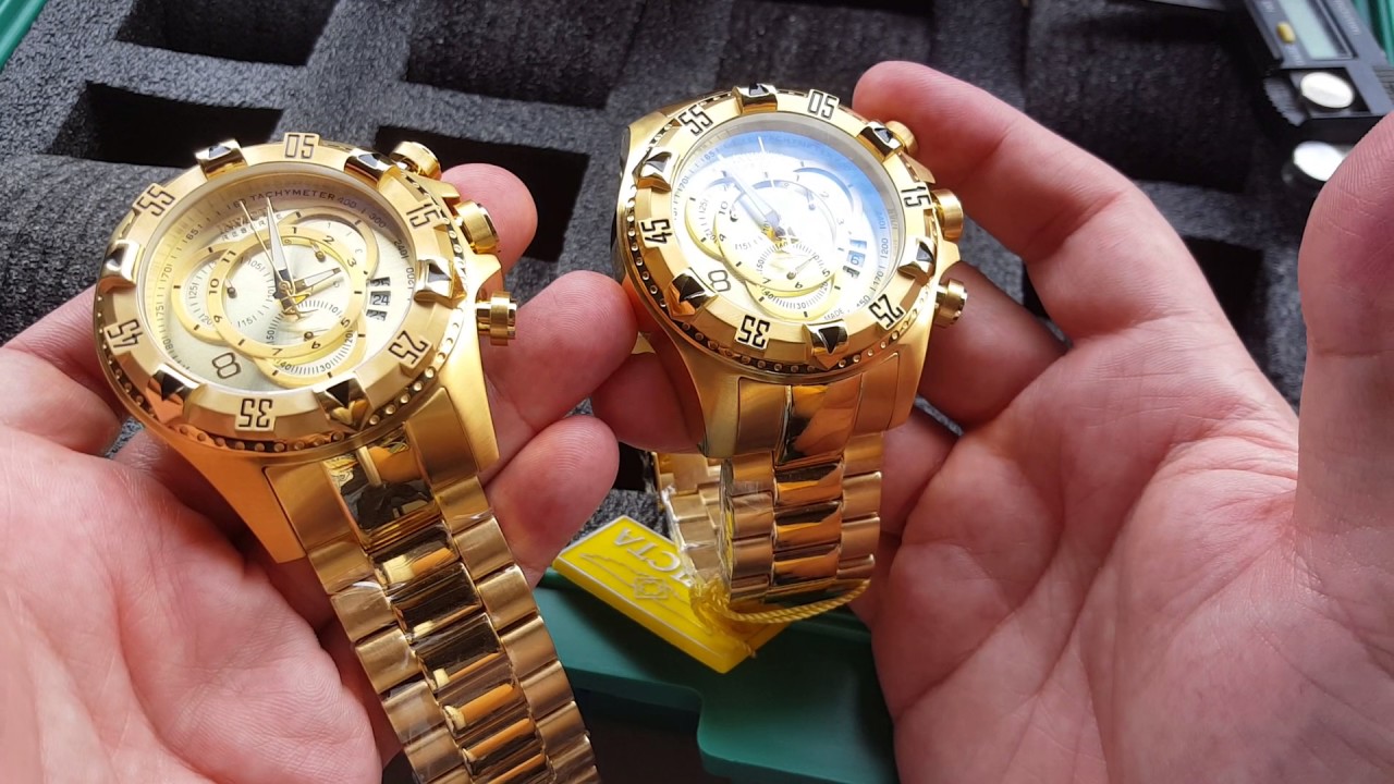 Relogios originais invicta excursion 6471 variações na linha de produção ambos originais na altarelo