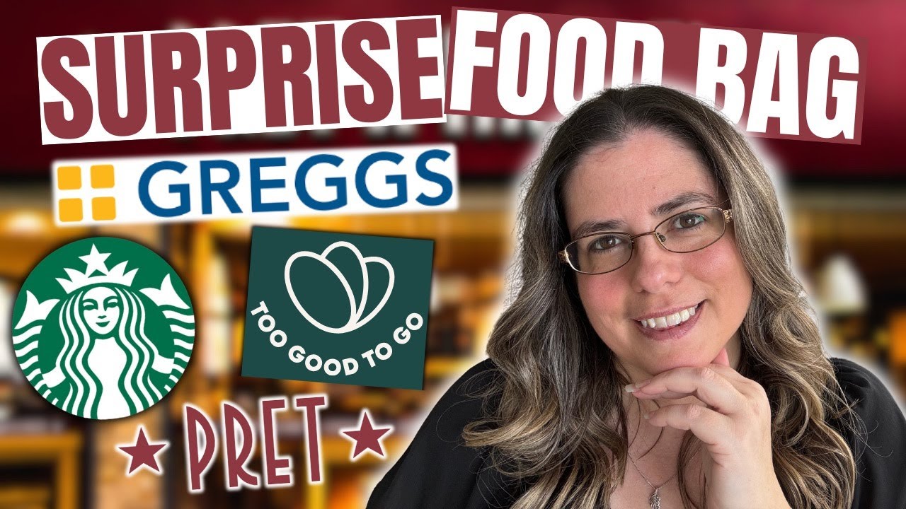 Too Good To Go Surprise Bag UK 🇬🇧 | GREGGS, STARBUCKS & PRET Bags| Too Good To Go Review