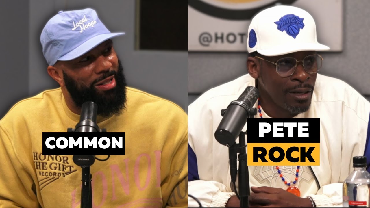 Common & Pete Rock On Getting Their Flowers, ATCQ, + Evolution