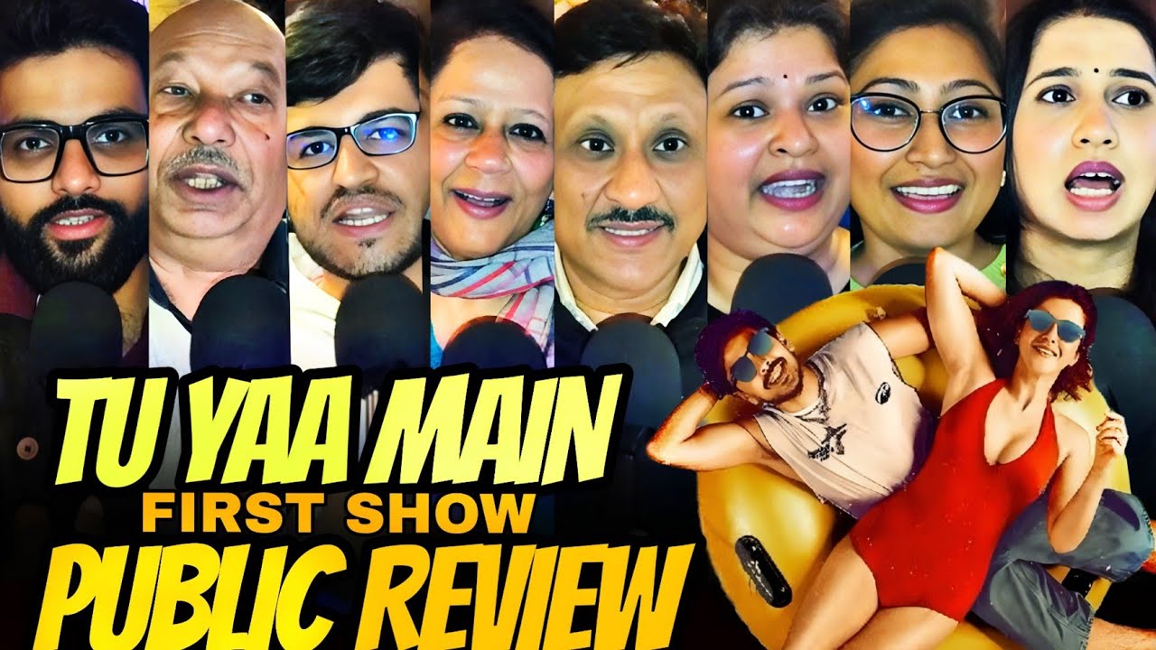 Tu Yaa Main public review & reaction | first show | shanya kapoor | aadarsh ​​| tu yaa main review