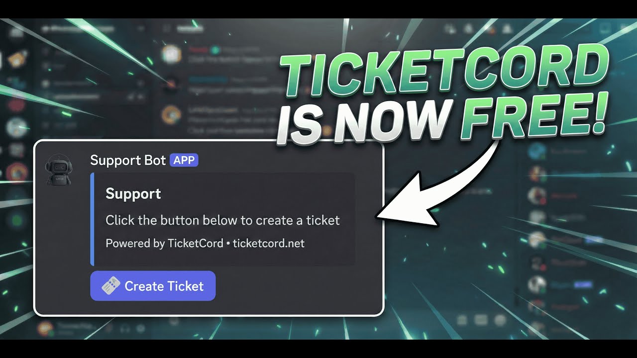 Setup TicketCord in 3 Minutes! ⏱️ 2026 Complete Guide (FREE)