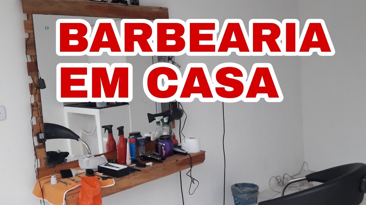 BARBEARIA EM CASA NÃO DA CERTO