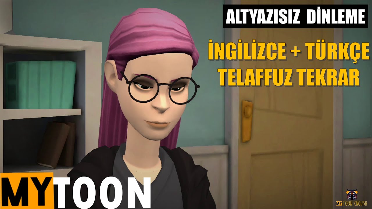 MYTOONENGLISH - LUCY'NIN HAYATI GÜNLÜK RUTİN DİYALOGLAR #english #yabancıdil  #ingilizce