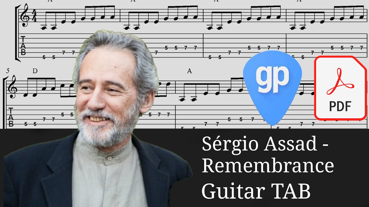 S&eacute;rgio Assad - Remembrance Guitar Tabs [TABS]