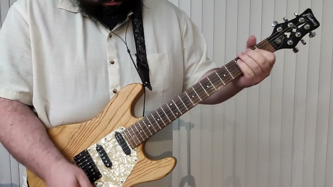 Improv Blues Rock - Framus Diablo Pro - Guitar Rig 5 - Over Stacked Preset