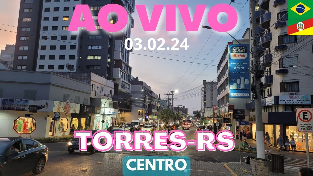 LIVE  EM TORRES  - RS BRASIL SÁBADO  03.02.2024