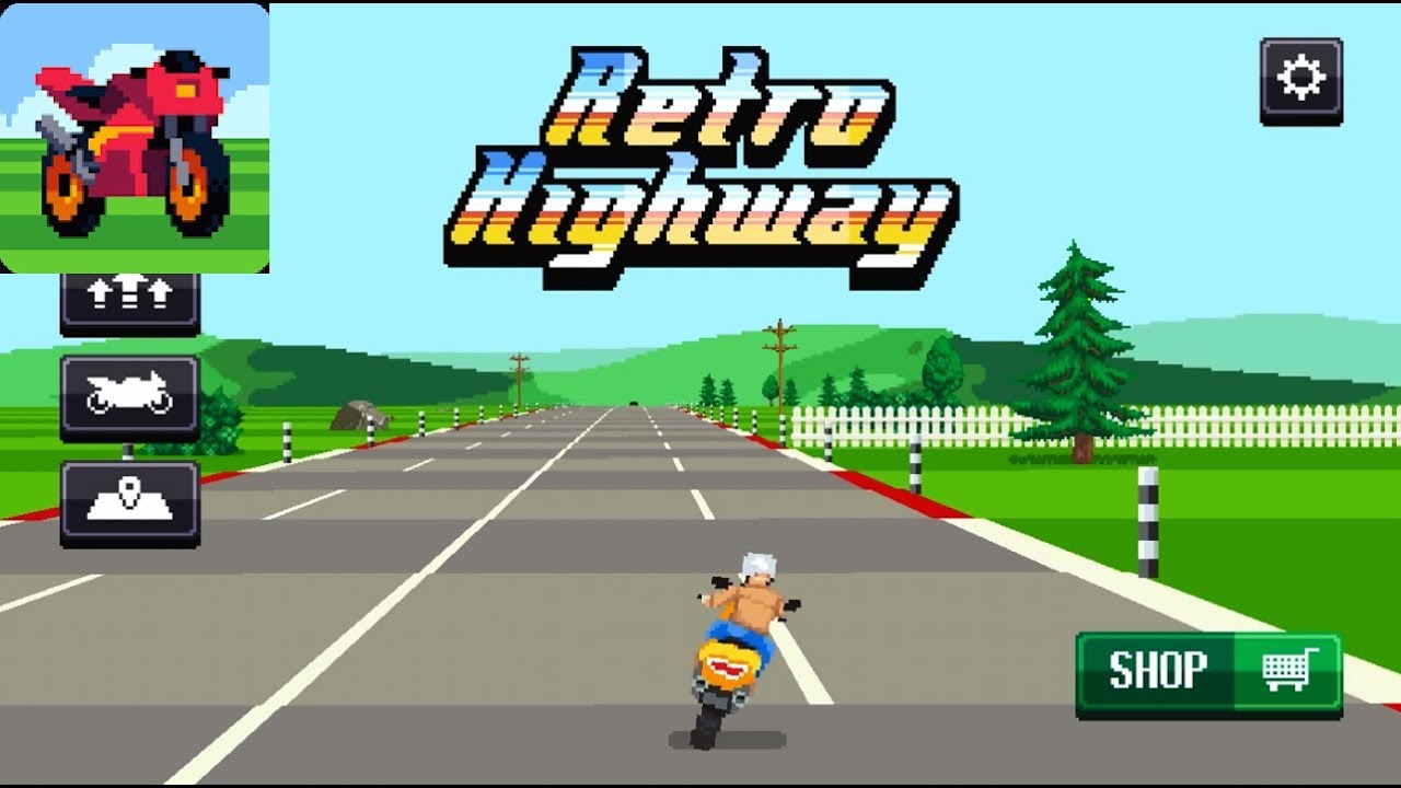 Retro Highway - Android Gameplay